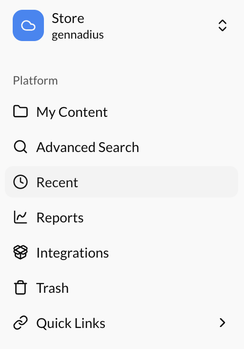 Recent Container/Datastream