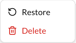 Delete Container/Datastream