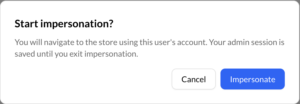 Confirmation Message